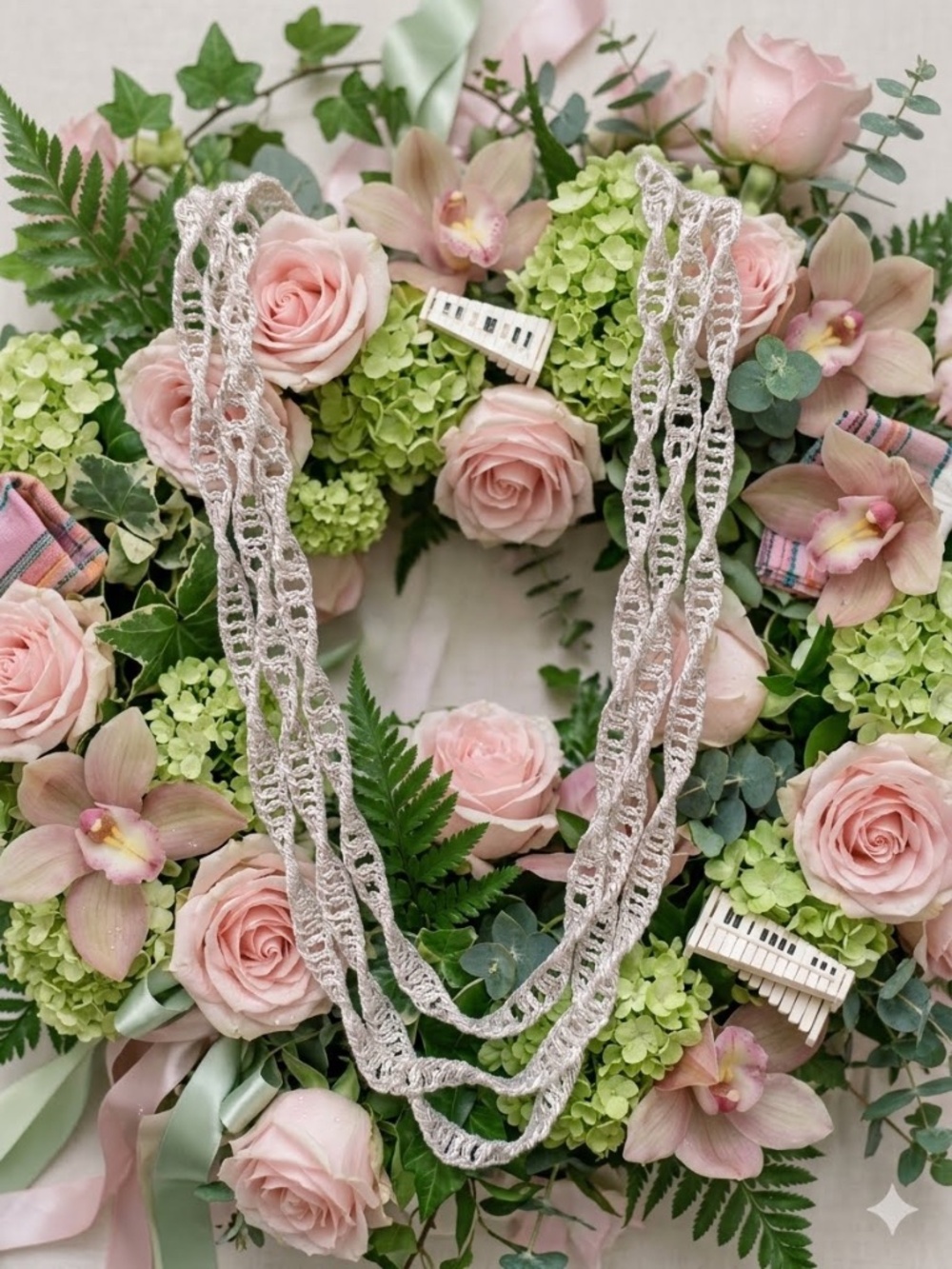 Guatemalan Wedding Lasso/Chain Continuous Extra-Long Interlocking Infinity Style